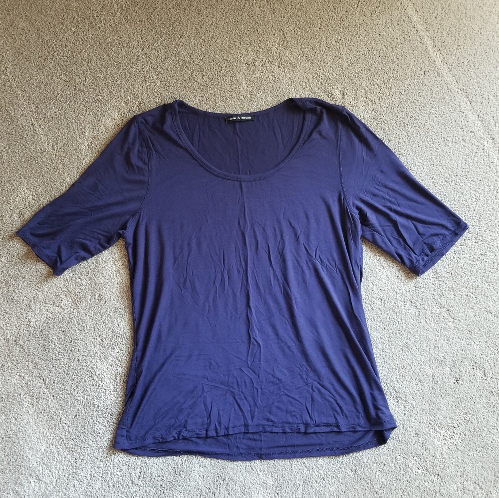 Large Cable & Guage Blouse